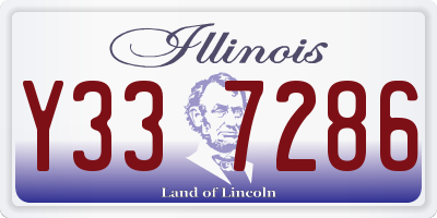 IL license plate Y337286