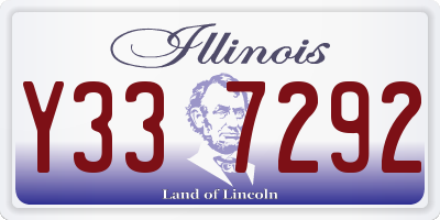 IL license plate Y337292
