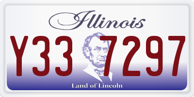 IL license plate Y337297