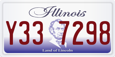 IL license plate Y337298