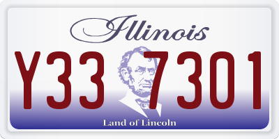 IL license plate Y337301