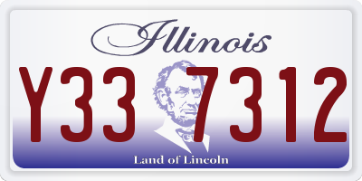 IL license plate Y337312