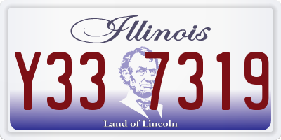 IL license plate Y337319