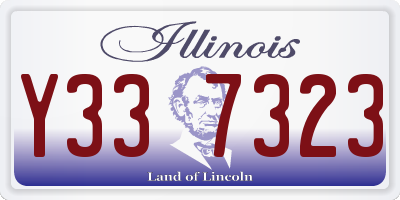 IL license plate Y337323