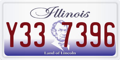 IL license plate Y337396