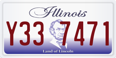 IL license plate Y337471
