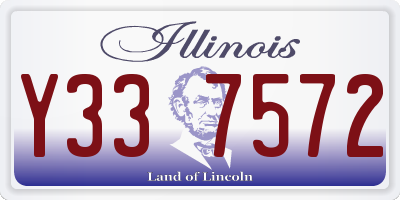 IL license plate Y337572