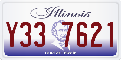 IL license plate Y337621