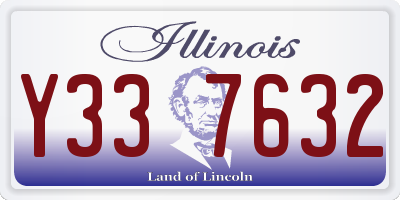 IL license plate Y337632