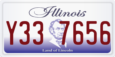 IL license plate Y337656