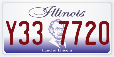 IL license plate Y337720