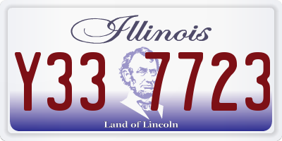 IL license plate Y337723