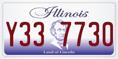 IL license plate Y337730