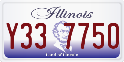 IL license plate Y337750
