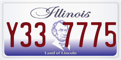 IL license plate Y337775
