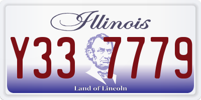 IL license plate Y337779