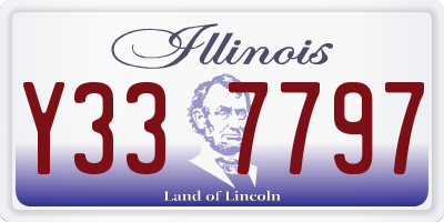 IL license plate Y337797