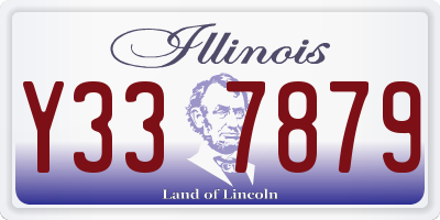 IL license plate Y337879