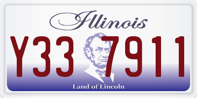 IL license plate Y337911