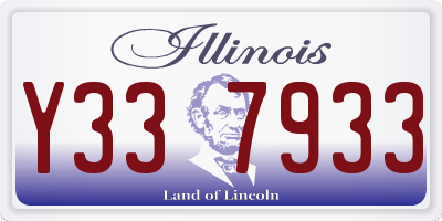 IL license plate Y337933