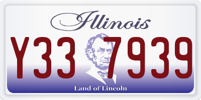 IL license plate Y337939