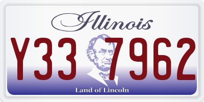 IL license plate Y337962