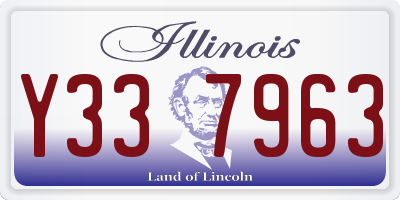 IL license plate Y337963