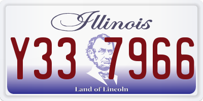 IL license plate Y337966