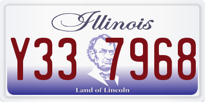 IL license plate Y337968
