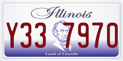 IL license plate Y337970