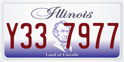 IL license plate Y337977