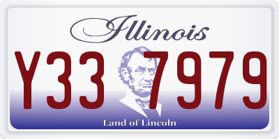 IL license plate Y337979