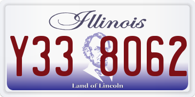 IL license plate Y338062