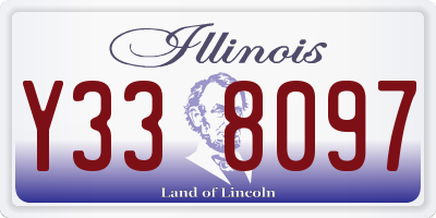 IL license plate Y338097