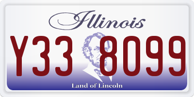 IL license plate Y338099