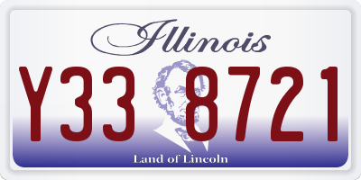 IL license plate Y338721