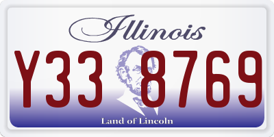 IL license plate Y338769