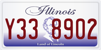 IL license plate Y338902