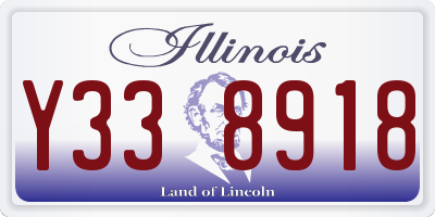 IL license plate Y338918