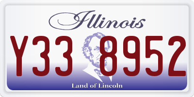 IL license plate Y338952