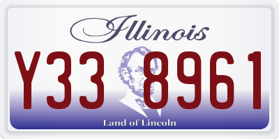 IL license plate Y338961