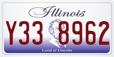 IL license plate Y338962