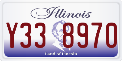 IL license plate Y338970