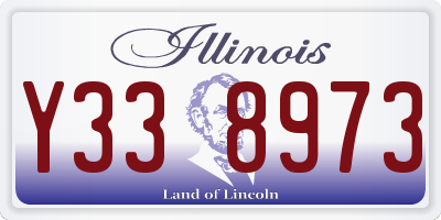 IL license plate Y338973