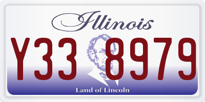 IL license plate Y338979