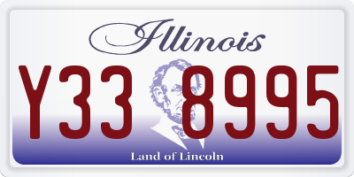 IL license plate Y338995
