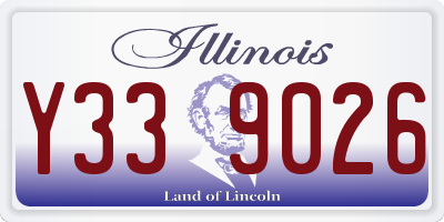 IL license plate Y339026