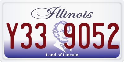 IL license plate Y339052