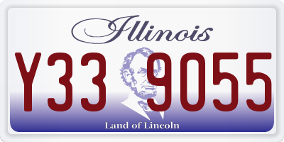 IL license plate Y339055
