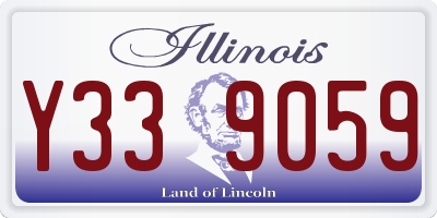 IL license plate Y339059